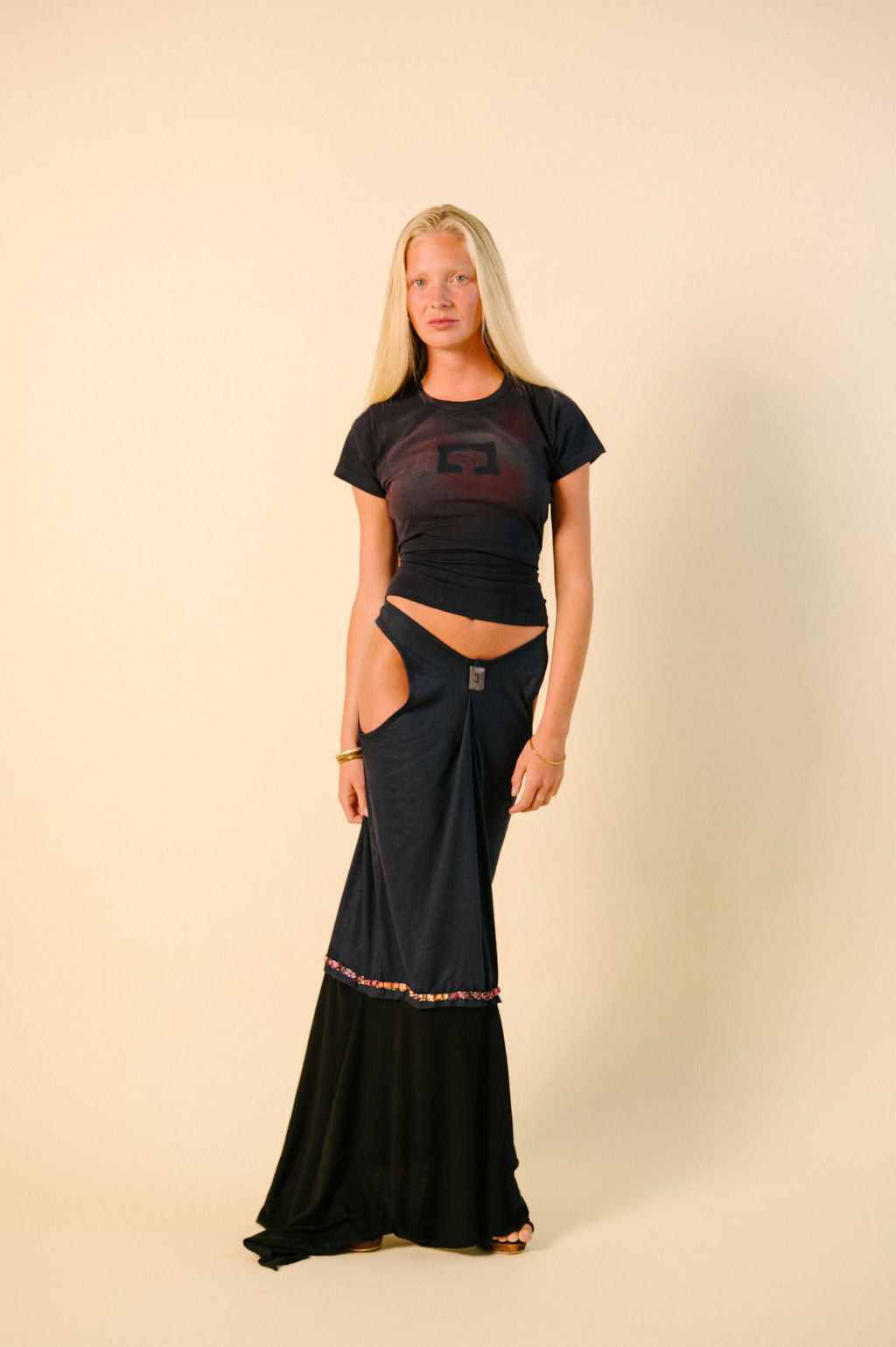 Navy Skirtlet